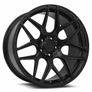 MRR FS1 Matte Black 20x10 +25 5x112mm 66.6mm