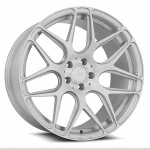 MRR FS1 Brushed Clear 20x12 +20 5x114.3mm 73.1mm - Wheelwiz