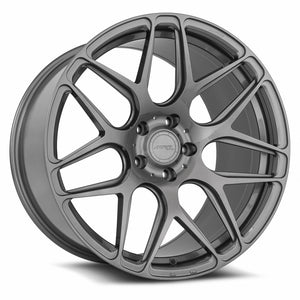 MRR FS1 Gloss Gun Metal 20x12 +35 5x108mm 73.1mm - Wheelwiz