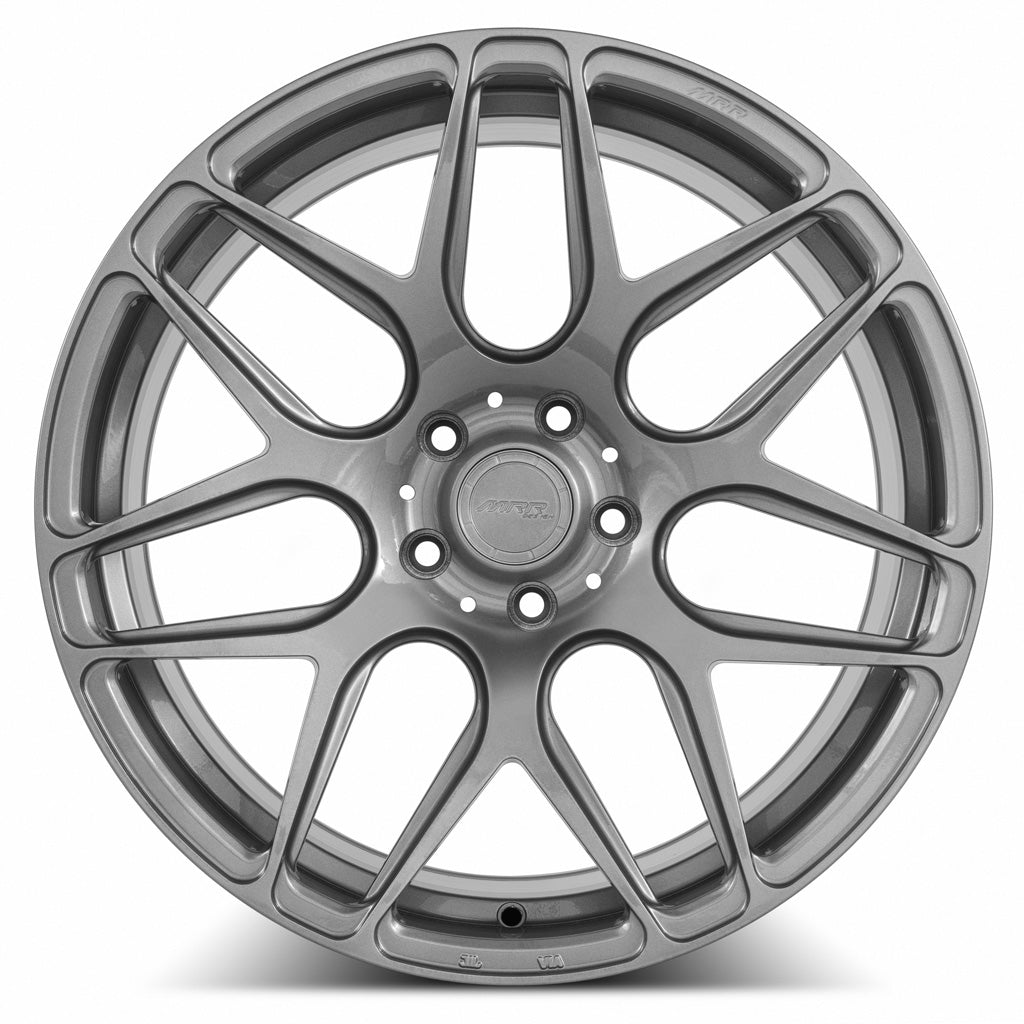 MRR FS1 Gloss Gun Metal 20x12 +35 5x114.3mm 73.1mm - Wheelwiz