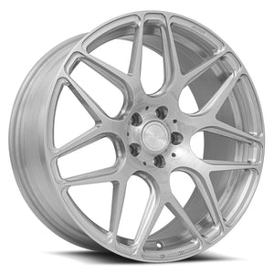 MRR FS1 Brushed Clear 20x8.5 +25 5x112mm 66.6mm