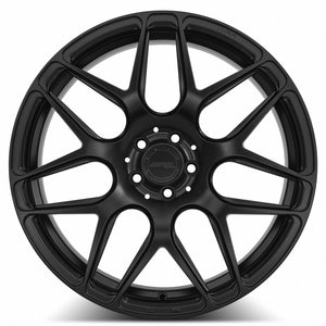 MRR FS1 Matte Black 20x8.5 0 5x100|5x130mm 66.6mm