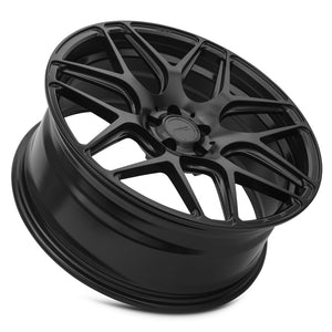 MRR FS1 Matte Black 20x8.5 0 Custommm 66.6mm - Wheelwiz