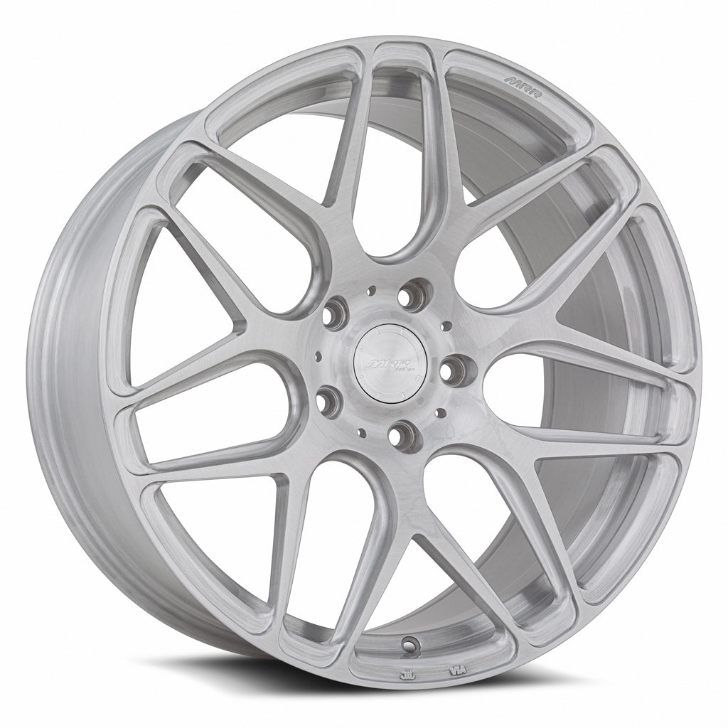 MRR FS1 Brushed Clear 19x11 +25 5x112mm 66.6mm - Wheelwiz
