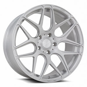 MRR FS1 Brushed Clear 19x11 +25 5x112mm 66.6mm - Wheelwiz