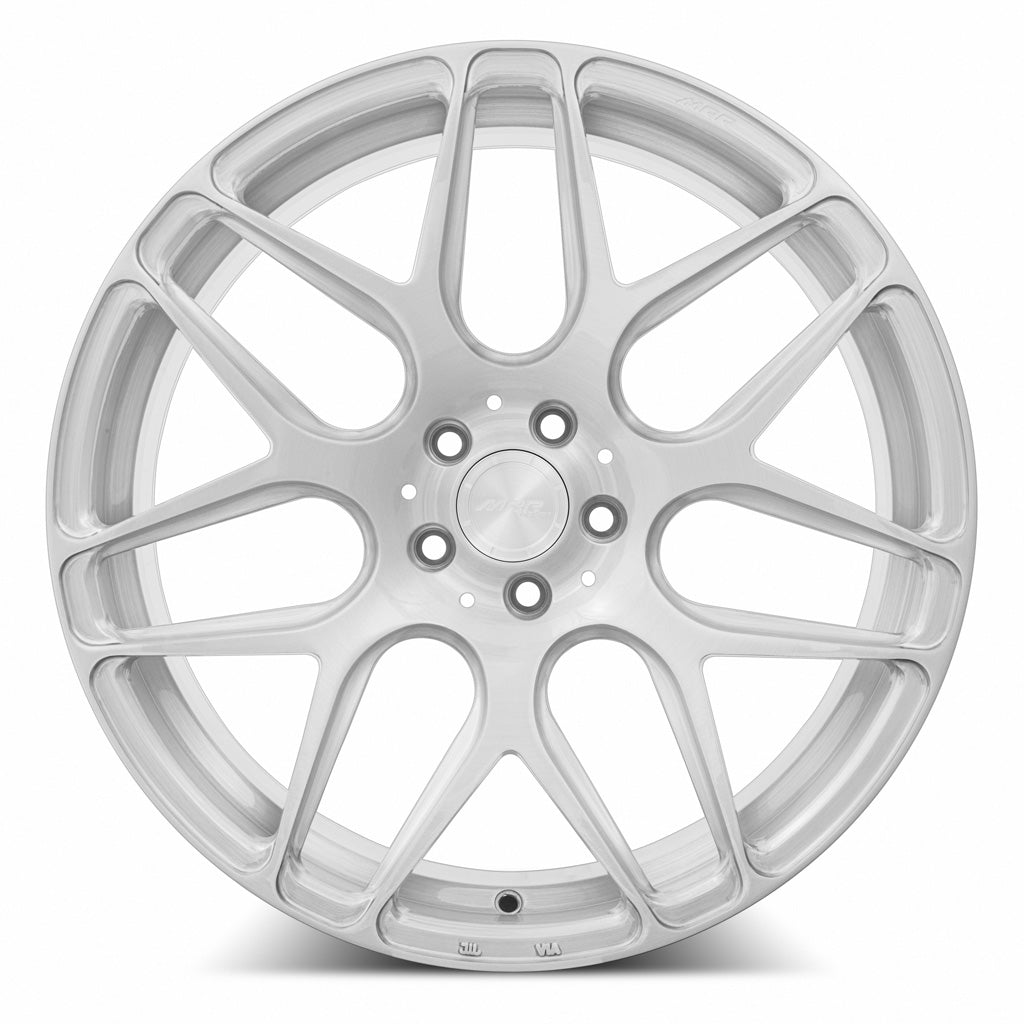 MRR FS1 Brushed Clear 18x9.5 +35 5x112mm 66.6mm - Wheelwiz
