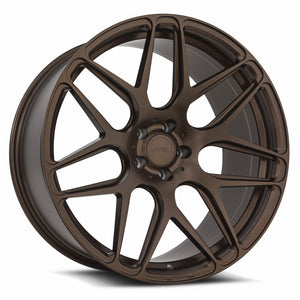 MRR FS1 Gloss Bronze 21x10.5 +20 5x114.3mm 73.1mm - Wheelwiz