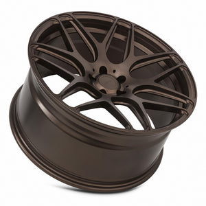 MRR FS1 Gloss Bronze 21x10.5 +12 5x100|5x130mm 66.6mm