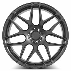 MRR FS1 Matte Gun Metal 21x10.5 +35 5x108mm 73.1mm - Wheelwiz