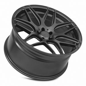 MRR FS1 Matte Gun Metal 21x10.5 +25 5x112mm 66.6mm - Wheelwiz