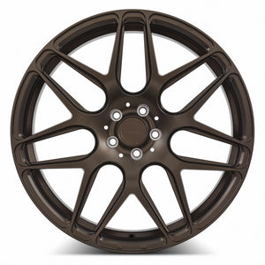 MRR FS1 Matte Bronze 21x9 +12 5x100|5x130mm 66.6mm