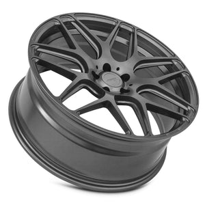 MRR FS1 Matte Gun Metal 21x9 +12 5x100|5x130mm 66.6mm