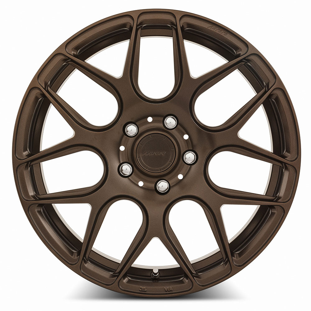 MRR FS1 Gloss Bronze 18x8.5 +35 5x114.3mm 73.1mm - Wheelwiz