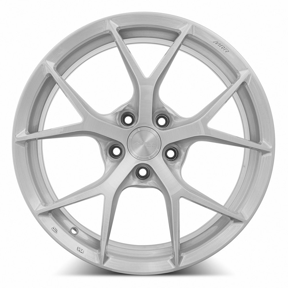 MRR FS6 Brushed Clear 19x9.5 +25 5x112mm 66.6mm - Wheelwiz