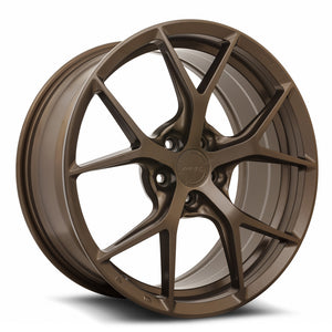 MRR FS6 Gloss Bronze 21x9 +35 5x112mm 66.6mm - Wheelwiz