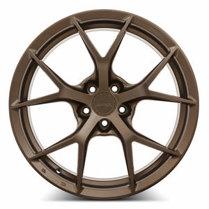 MRR FS6 Gloss Bronze 19x8.5 +20 5x120mm 72.6mm - Wheelwiz