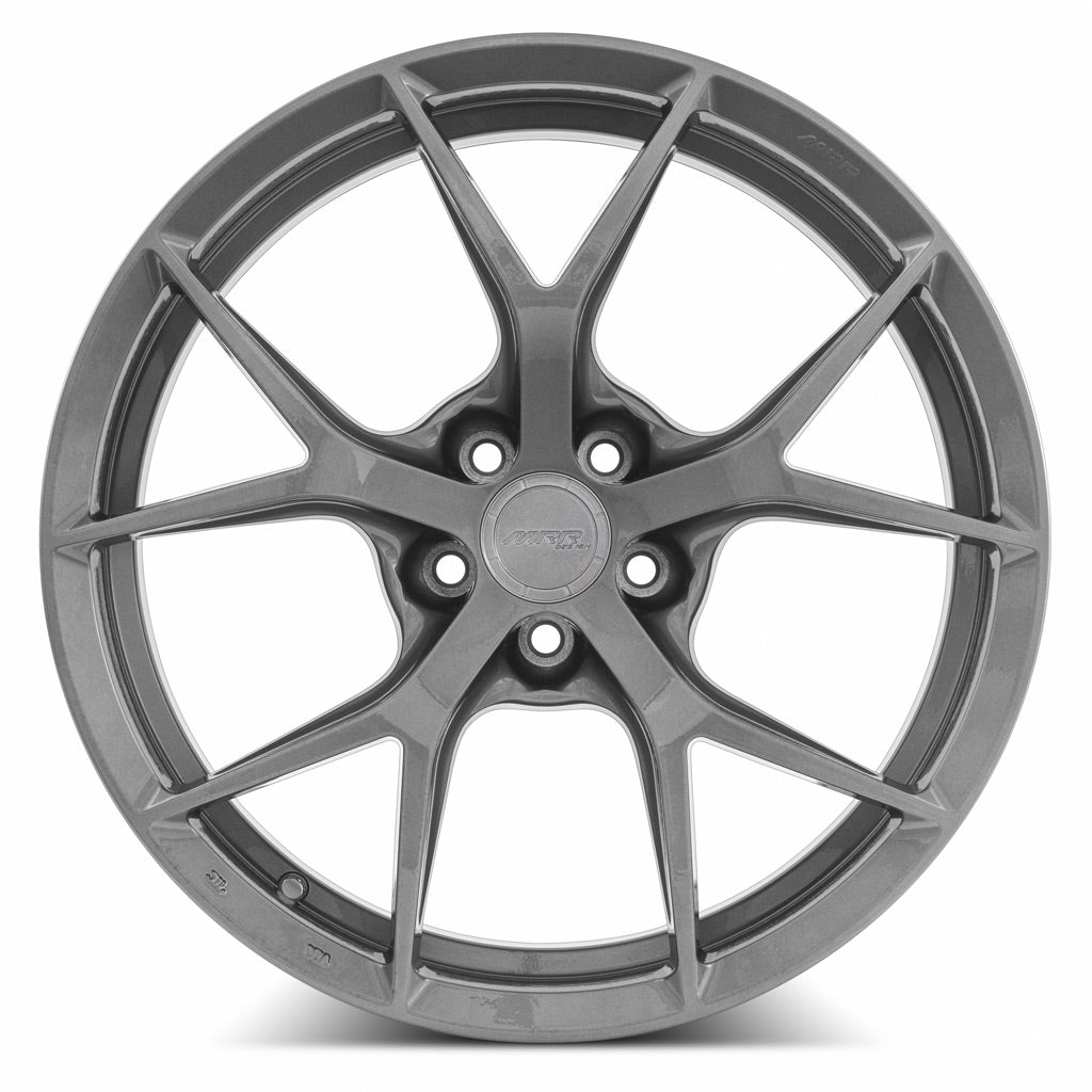 MRR FS6 Gloss Gun Metal 20x10.5 +12 5x100|5x120.7mm 66.6mm