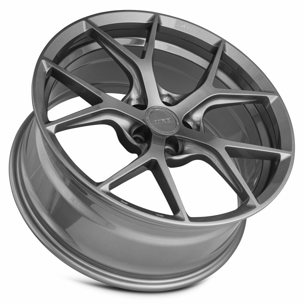 MRR FS6 Gloss Gun Metal 19x11 +40 5x130mm 73.1mm - Wheelwiz