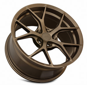 MRR FS6 Gloss Bronze 20x10 +12 Custommm 66.6mm - Wheelwiz
