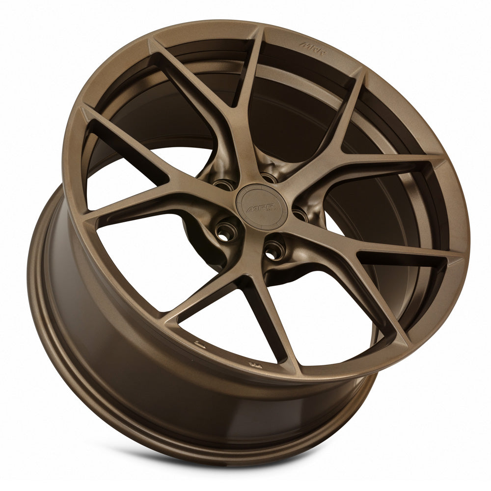 MRR FS6 Gloss Bronze 19x11 +25 5x112mm 66.6mm - Wheelwiz