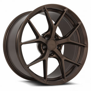 MRR FS6 Gloss Bronze 20x10.5 +35 5x112mm 66.6mm