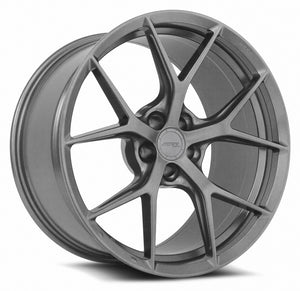 MRR FS6 Matte Gun Metal 20x10.5 +25 5x112mm 66.6mm