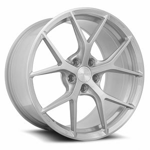 MRR FS6 Brushed Clear 20x11 +35 5x112mm 66.6mm - Wheelwiz