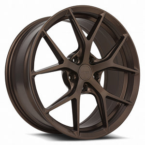 MRR FS6 Matte Bronze 20x8.5 +35 5x120mm 72.6mm - Wheelwiz