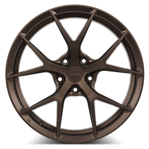 MRR FS6 Matte Bronze 20x8.5 +20 5x120mm 72.6mm - Wheelwiz