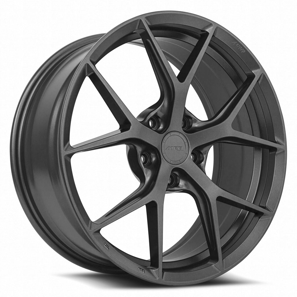 MRR FS6 Matte Gun Metal 20x8.5 +10 Custommm 66.6mm - Wheelwiz
