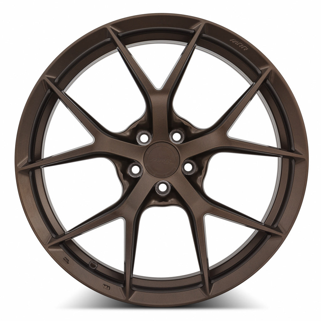 MRR FS6 Gloss Bronze 20x9 +35 5x108mm 73.1mm - Wheelwiz