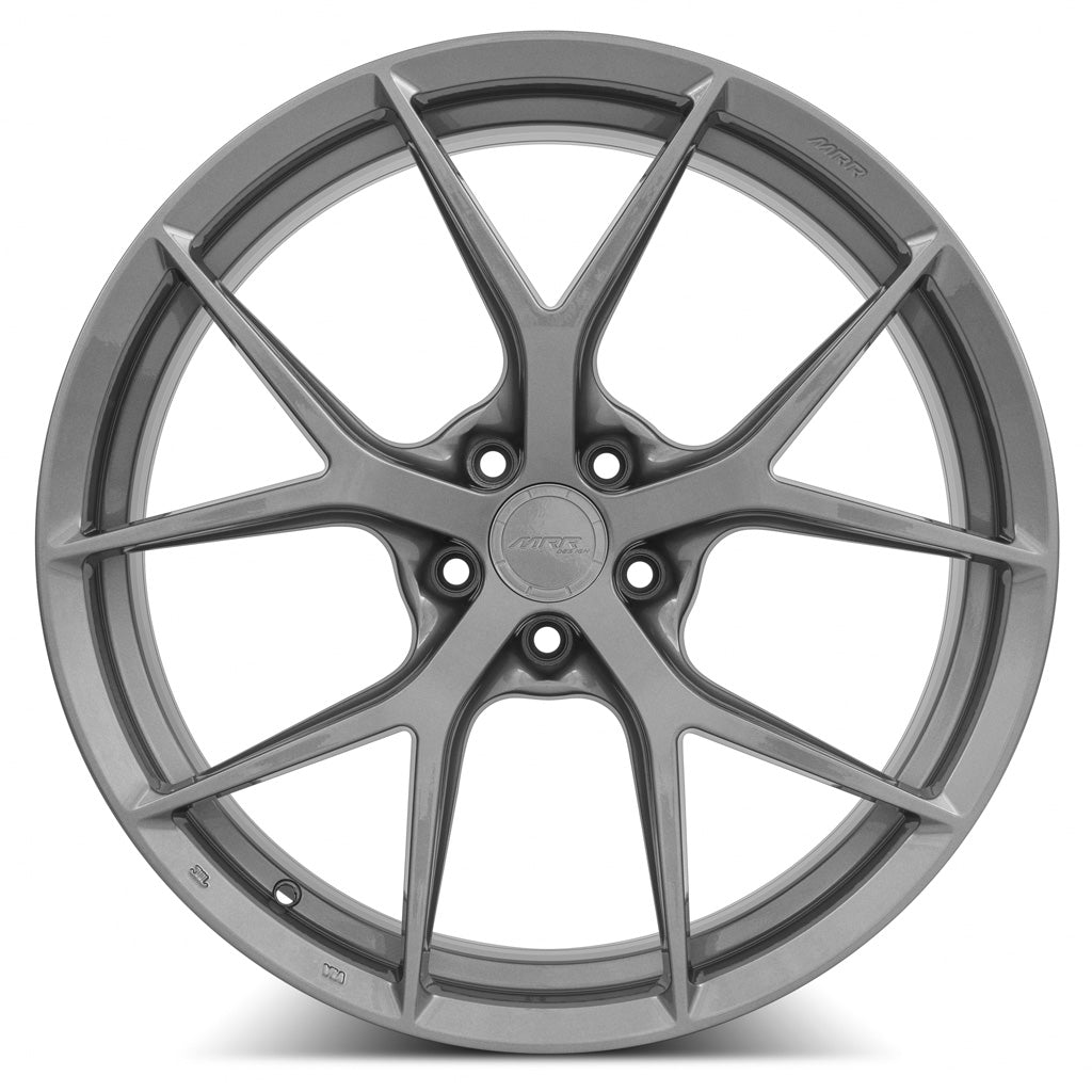 MRR FS6 Gloss Gun Metal 21x9 +20 5x114.3mm 73.1mm - Wheelwiz