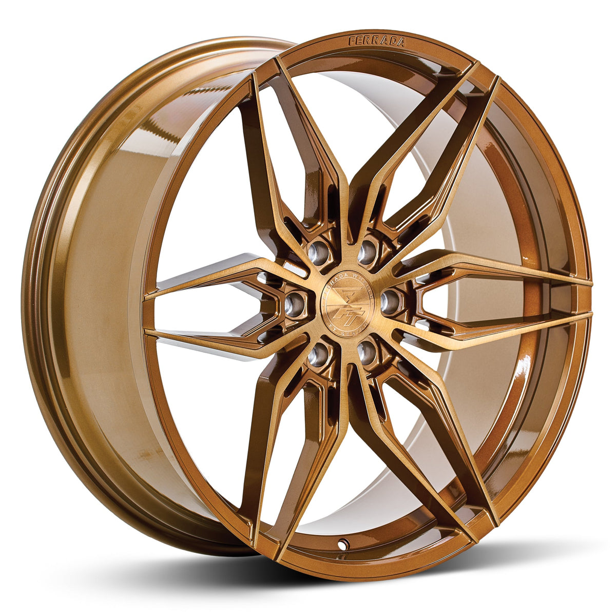 Ferrada Wheels FT5 Brushed Cobre 22x9.5 +25 6x135mm 87.1mm