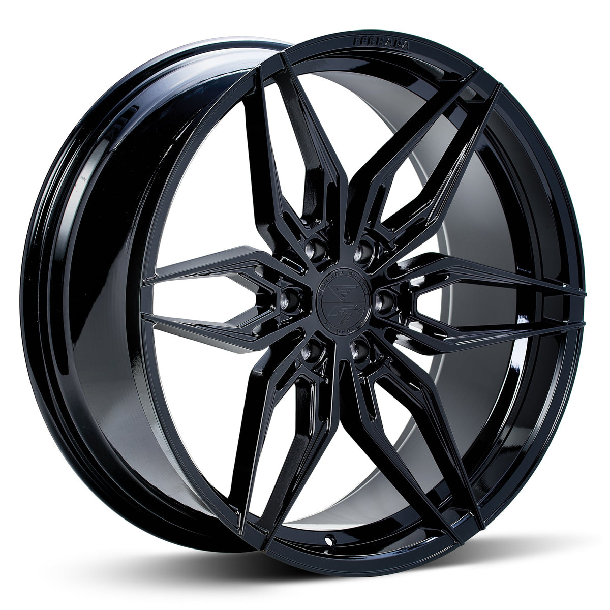 Ferrada Wheels FT5 Gloss Black 22x9.5 +20 6x135mm 87.1mm