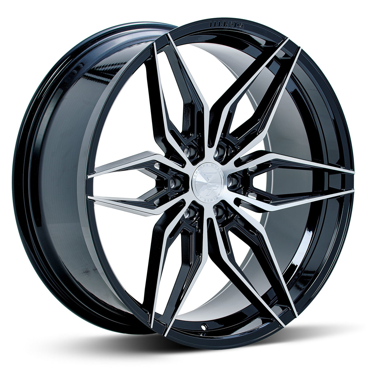 Ferrada Wheels FT5 Machine Black 24x10 +25 6x135mm 87.1mm
