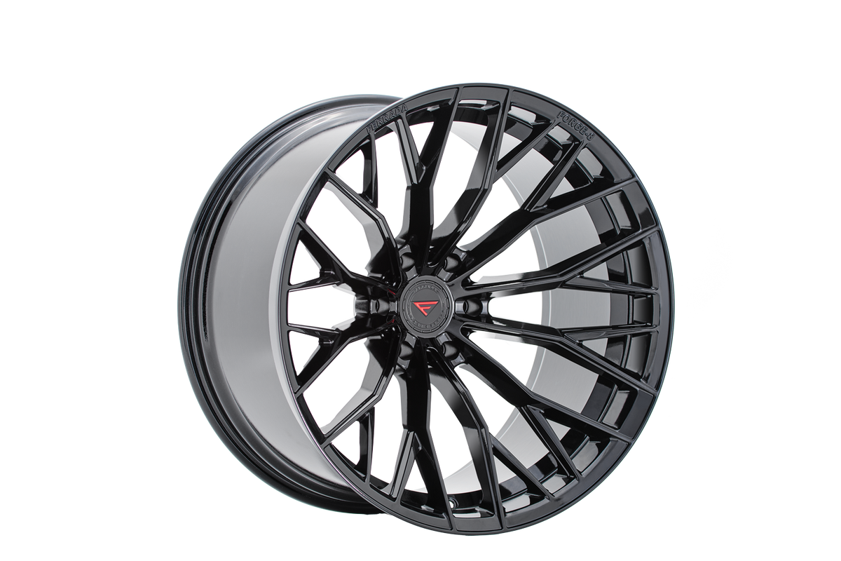 Ferrada Wheels FTR9 Obsidian Black 22x12 -44 6x139mm 106.1mm