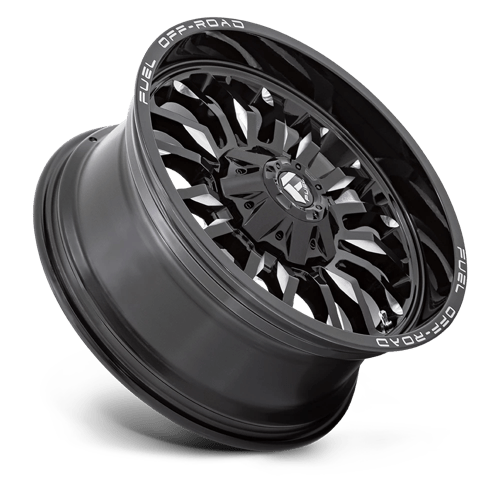 Fuel Offroad D795 ARC Gloss Black Milled 20x10 -18 8x170mm 125.1mm - Wheelwiz