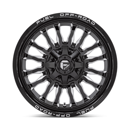 Fuel Offroad D795 ARC Gloss Black Milled 20x10 -18 8x170mm 125.1mm - Wheelwiz