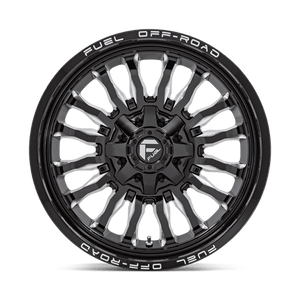 Fuel Offroad D795 ARC Gloss Black Milled 20x10 -18 8x170mm 125.1mm - Wheelwiz