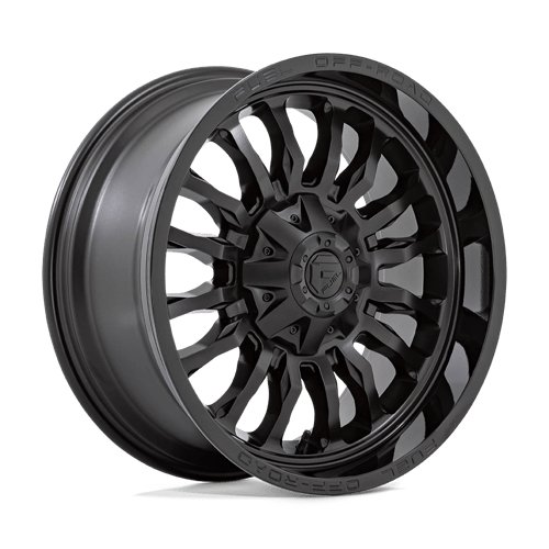 Fuel Offroad D796 ARC Matte Black W/ Gloss Black Lip 20x9 +1 5x139.7|5x150mm 110.1mm - Wheelwiz