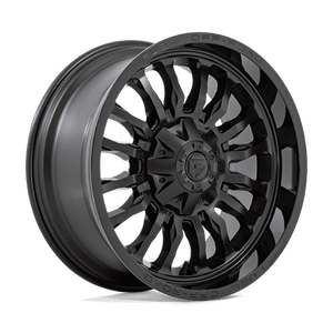 Fuel Offroad D796 ARC Matte Black W/ Gloss Black Lip 20x10 -18 8x180mm 124.2mm - Wheelwiz