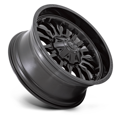 Fuel Offroad D796 ARC Matte Black W/ Gloss Black Lip 20x9 +1 8x170mm 125.1mm - Wheelwiz