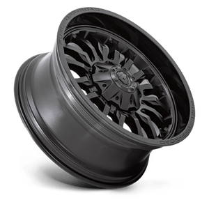 Fuel Offroad D796 ARC Matte Black W/ Gloss Black Lip 20x9 +1 8x180mm 124.2mm - Wheelwiz