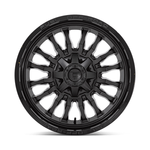 Fuel Offroad D796 ARC Matte Black W/ Gloss Black Lip 20x9 +1 8x170mm 125.1mm - Wheelwiz