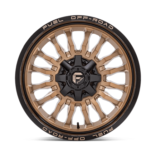 Fuel Offroad D797 ARC Platinum Bronze W/ Black Lip 22x10 -18 8x165.1mm 125.1mm - Wheelwiz
