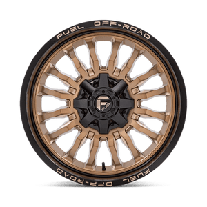 Fuel Offroad D797 ARC Platinum Bronze W/ Black Lip 22x10 -18 8x165.1mm 125.1mm - Wheelwiz