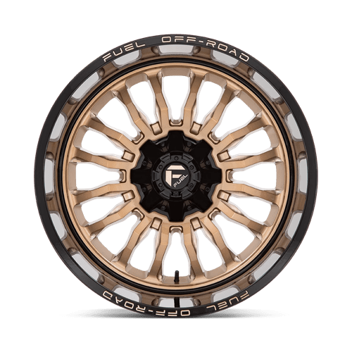 Fuel Offroad D797 ARC Platinum Bronze W/ Black Lip 22x12 -44 5x114.3|5x127mm 78.1mm - Wheelwiz