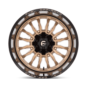 Fuel Offroad D797 ARC Platinum Bronze W/ Black Lip 22x12 -44 5x114.3|5x127mm 78.1mm - Wheelwiz