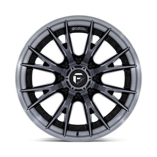 Fuel Offroad FC402 CATALYST Gloss Black Brushed Dark Tint 22x12 -44 8x180mm 124.2mm
