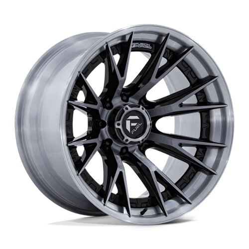 Fuel Offroad FC402 CATALYST Gloss Black Brushed Dark Tint 22x10 -18 8x170mm 125.1mm - Wheelwiz